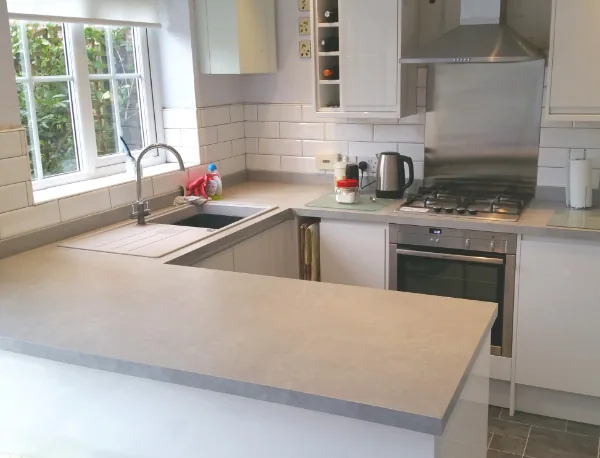 Fitted kitchen from a previous renovation